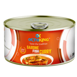OCTOKING sardine fish curry 200g canned seafood