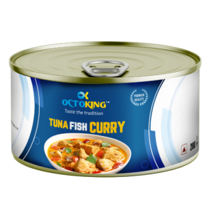 OCTOKING tuna fish curry 200g canned seafood
