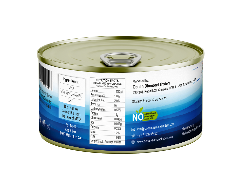 OCTOKING Tuna Mayonnaise 185g | OCTOKING OCTOKING tuna mayonnaise 185g ready to eat tuna spread