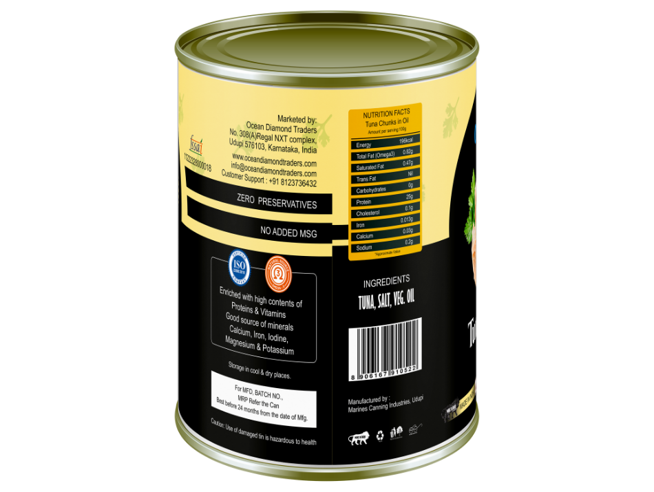 OCTOKING Tuna Chunks Oil 425g | OCTOKING OCTOKING tuna chunks oil 425g canned tuna