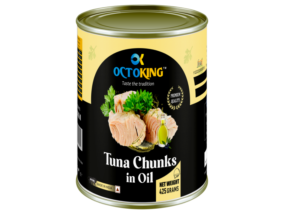 OCTOKING Tuna Chunks Oil 425g | OCTOKING OCTOKING tuna chunks oil 425g canned tuna