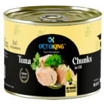 OCTOKING tuna chunks oil 500g canned tuna bulk pack