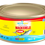 : OCTOKING mackerel brine 210g canned mackerel