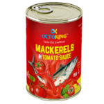 OCTOKING mackerel tomato sauce 155g canned mackerel