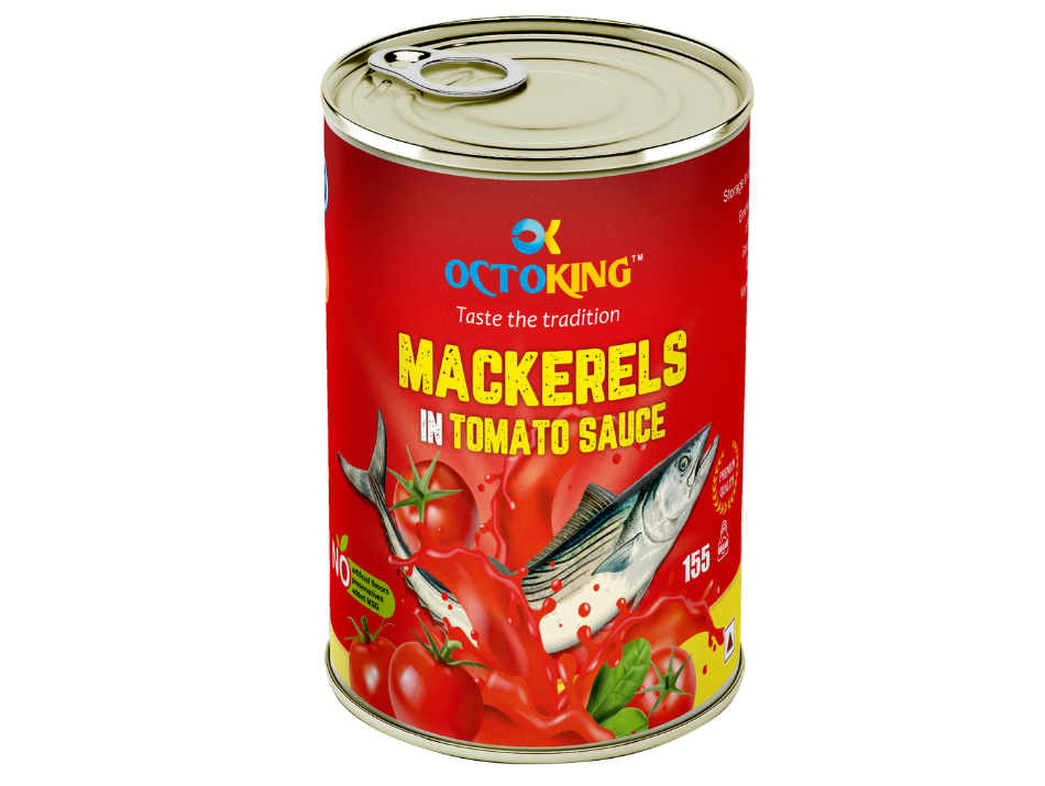 OCTOKING Mackerel Tomato Sauce 155g | OCTOKING OCTOKING mackerel tomato sauce 155g canned mackerel