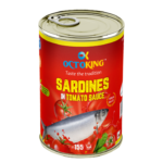 OCTOKING sardine tomato sauce 155g canned sardine