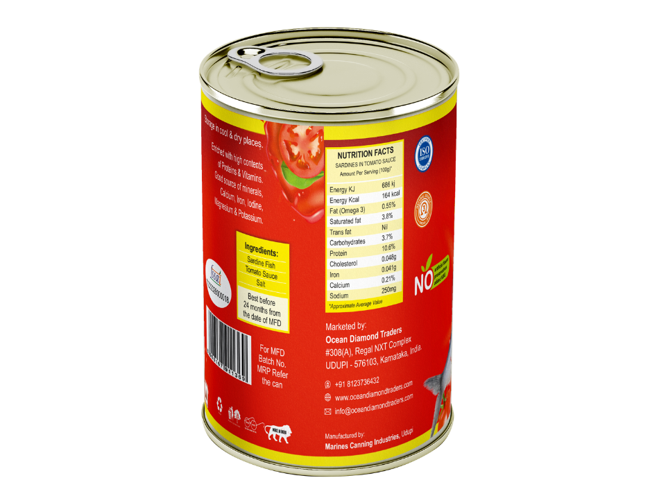 OCTOKING Sardine Tomato Sauce 155g | OCTOKING OCTOKING sardine tomato sauce 155g canned sardine