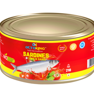 OCTOKING sardine tomato sauce 210g canned sardine
