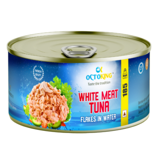 Octoking - Taste the Tradition OCTOKING tuna white meat flakes water 185g canned tuna