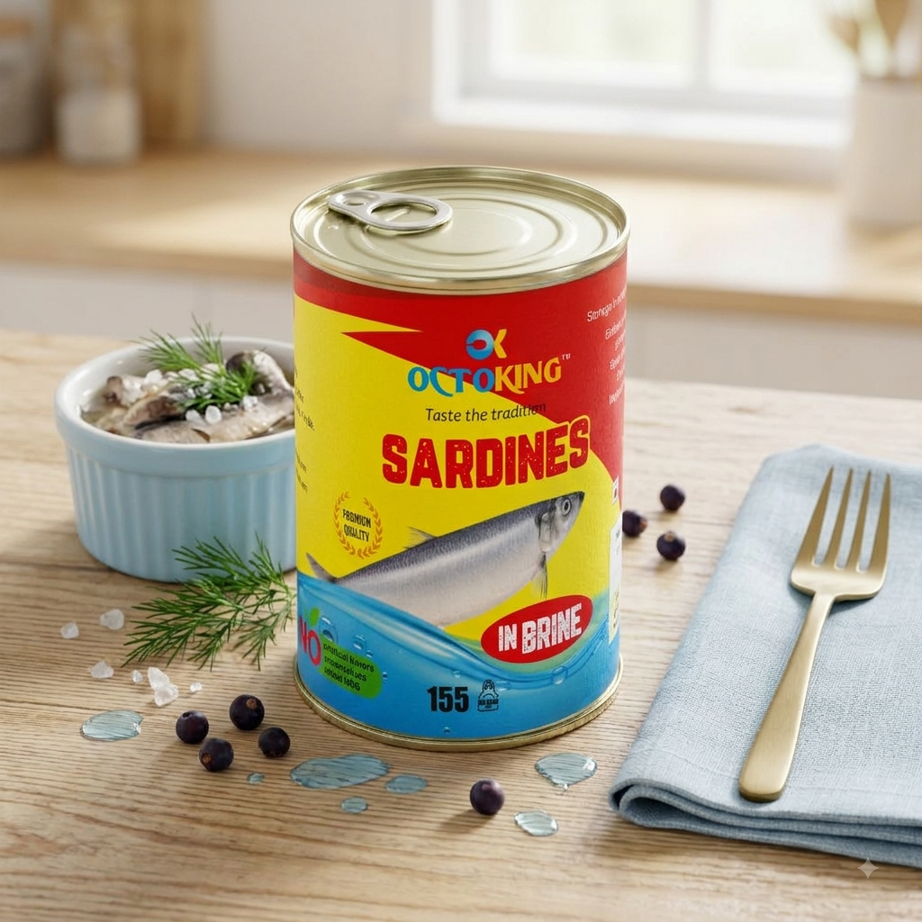 octoking sardine brine